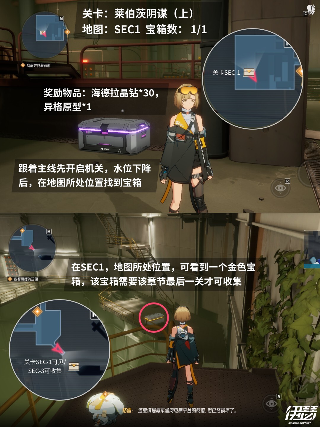 伊瑟莱伯茨阴谋宝箱地点汇总