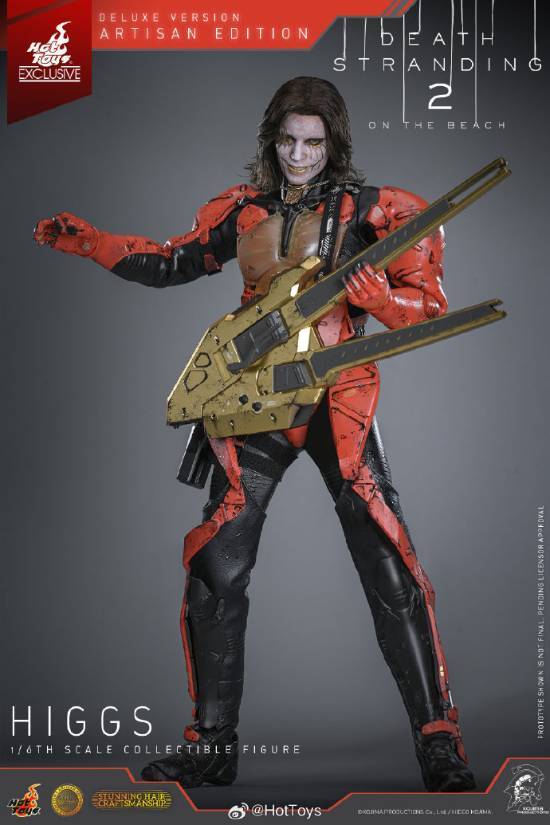 小岛秀夫全程监修死亡搁浅2希格斯植发豪华版手办