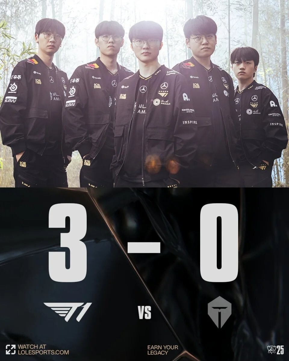 一穿三横扫LPL！T1剑指世界赛三连冠伟业