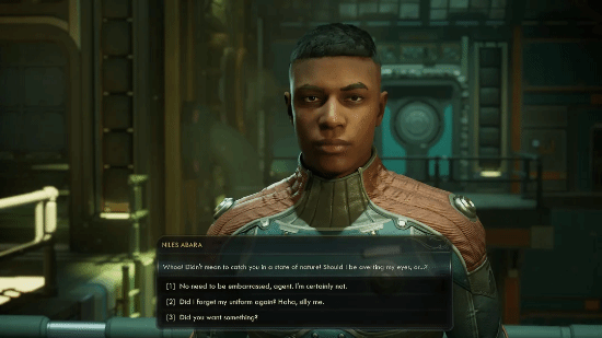 在《天外世界2》里一丝不挂会被NPC言语调侃，真的太羞耻了！