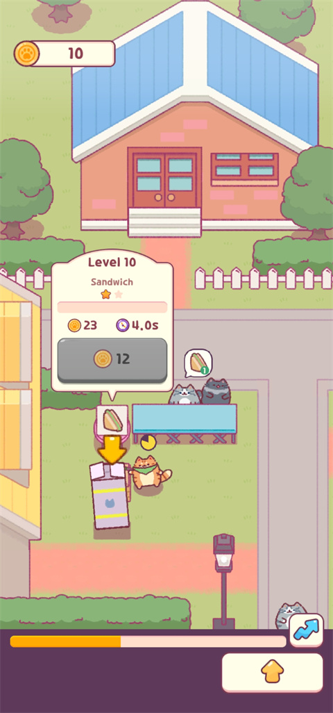 貓咪小吃店游戲
