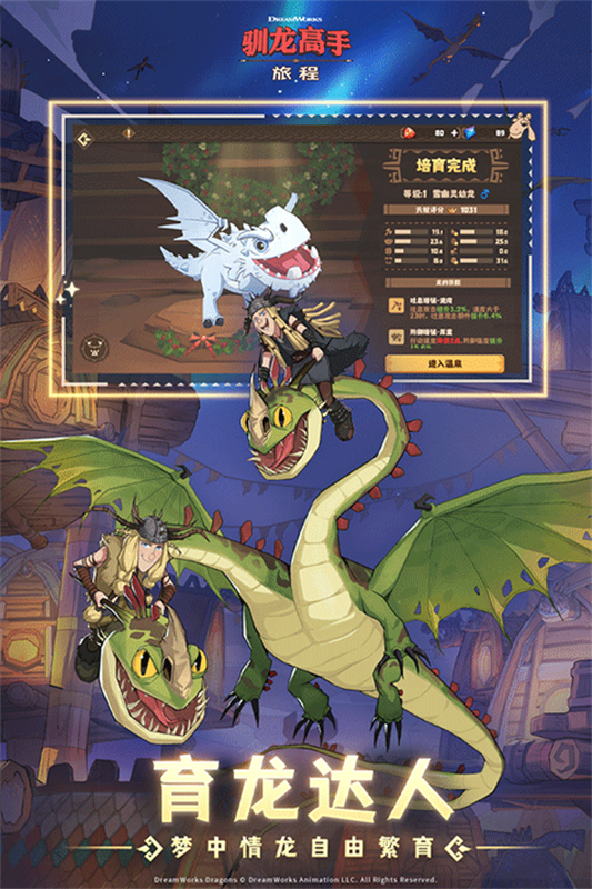 驯龙高手旅程图2