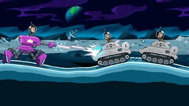 坦克對決大戰游戲