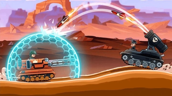 坦克對決大戰游戲