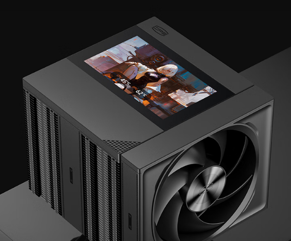 超频三泰拉巨风RZ820屏显版散热器首发价999元：配备5寸大屏可播放视频