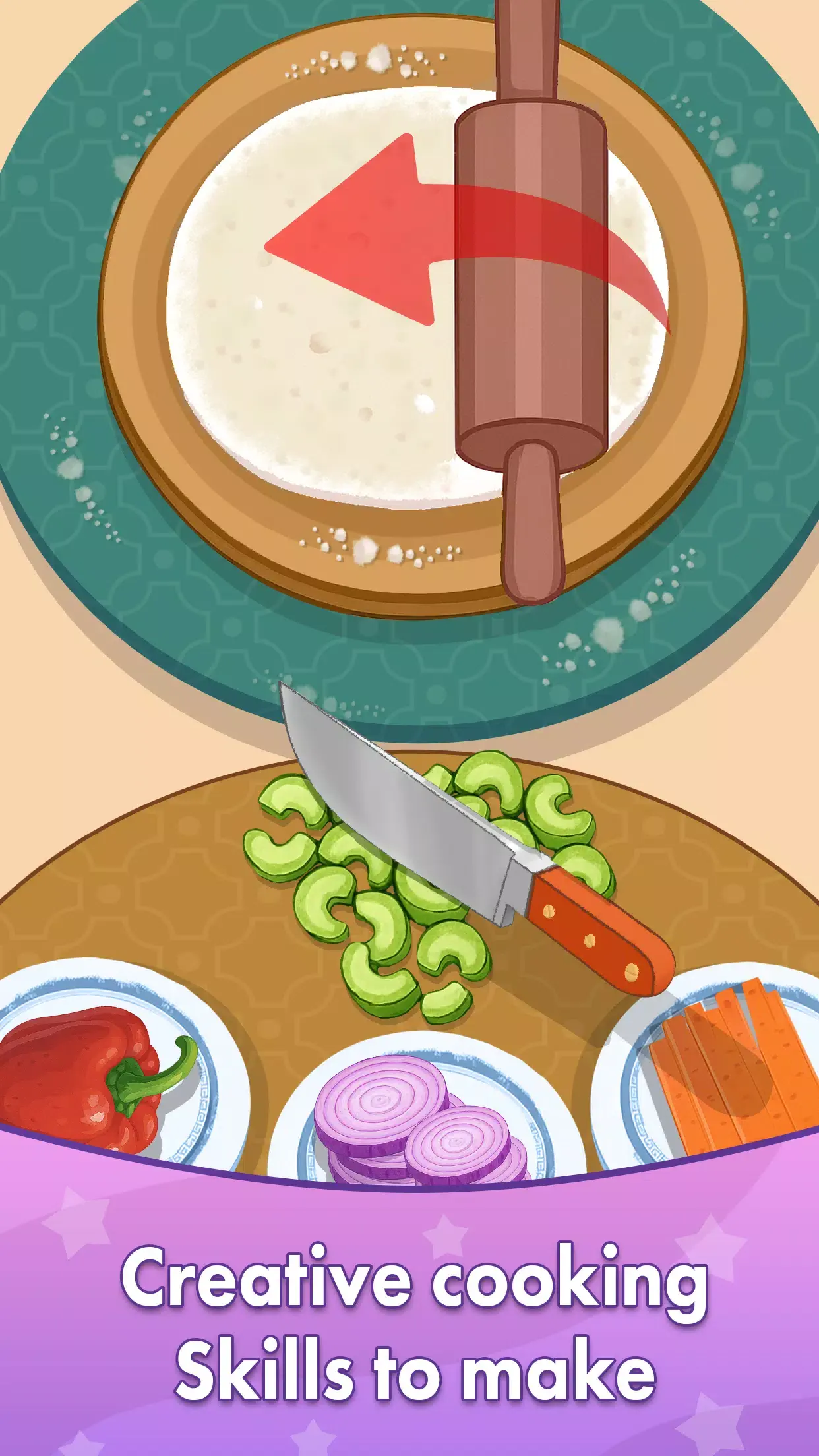 舒適廚房烹飪ASMR