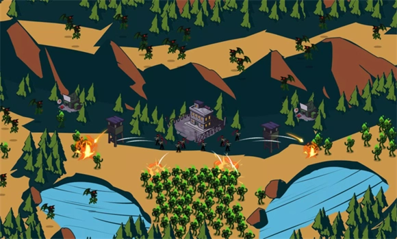 火柴人大战僵尸