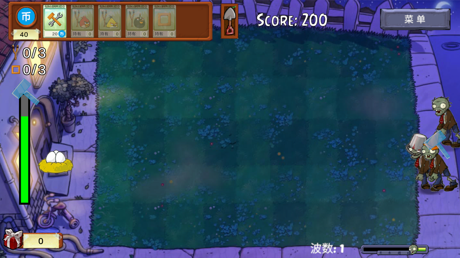 憤怒的小鳥大戰僵尸