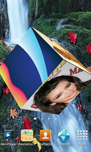 照片立方動態(tài)壁紙截圖0