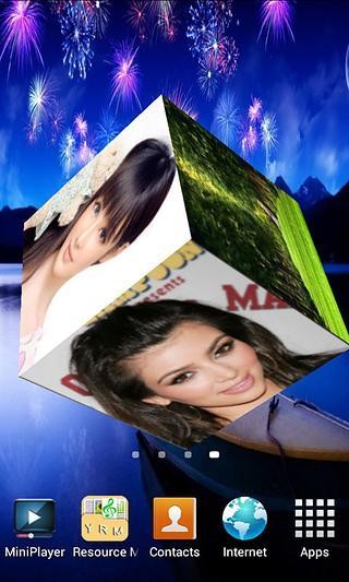 照片立方動態(tài)壁紙截圖2