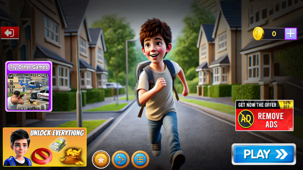 離家出走的男孩