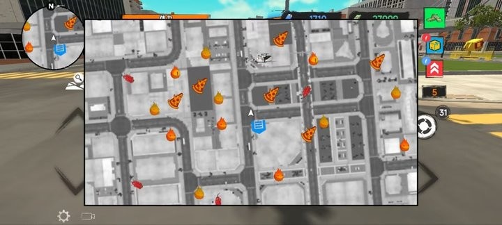 自行車披薩外賣