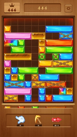 方塊寶石滑消消