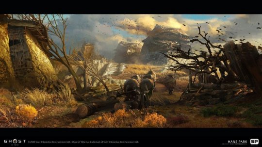 SuckerPunch艺术家分享《羊蹄山之魂》前期概念图和设计构想