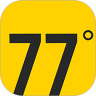 77度