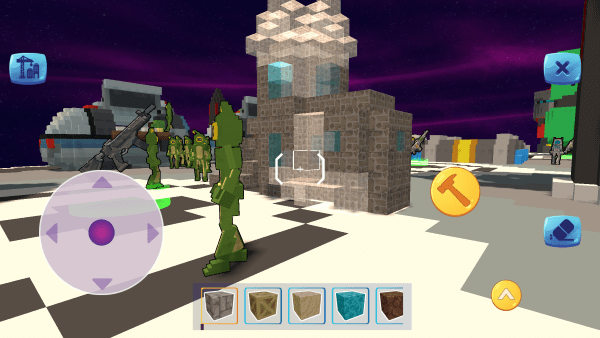 太空3d像素世界