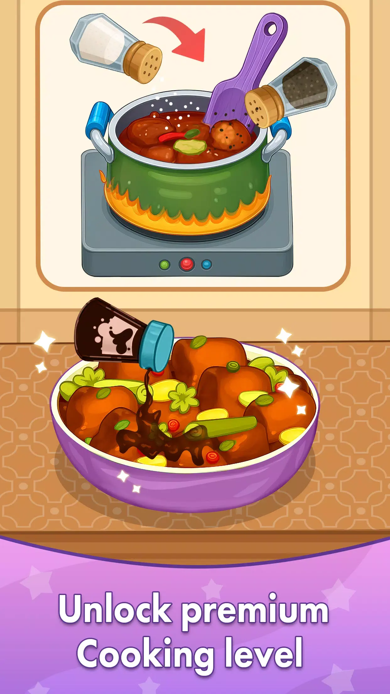 舒適廚房烹飪ASMR