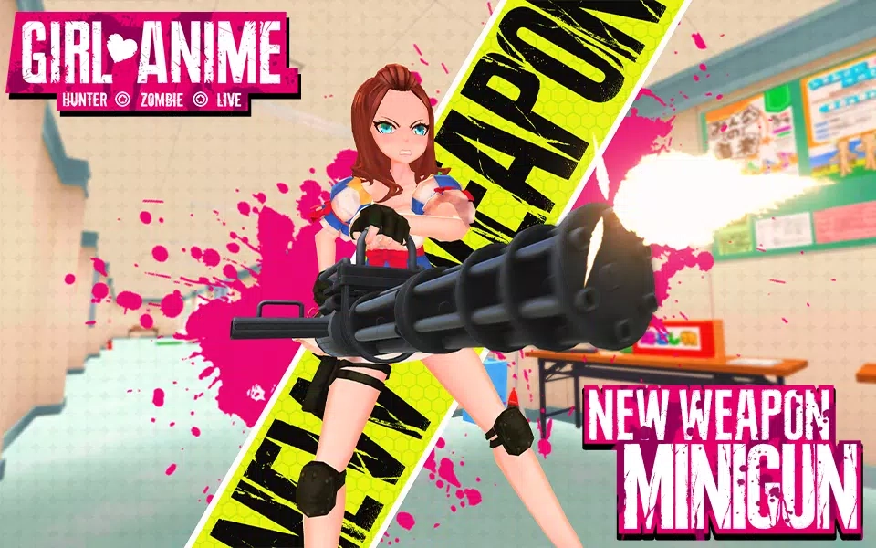 動漫女孩僵尸獵人