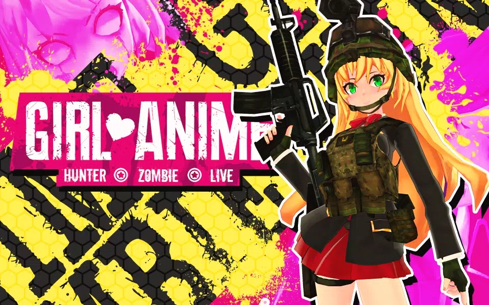 動漫女孩僵尸獵人