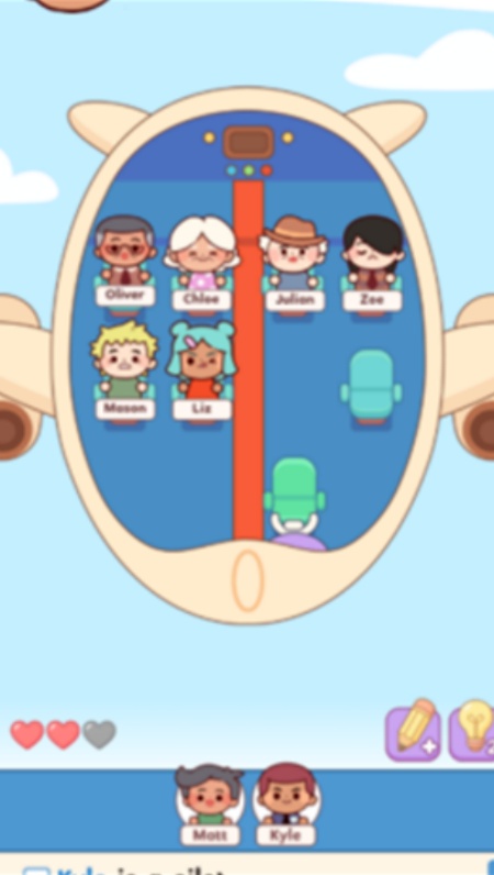 托卡座位大作战游戏