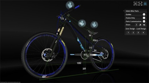 Bike 3D configurations山地自行车图4