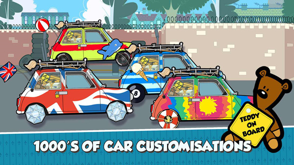 憨豆先生送快遞