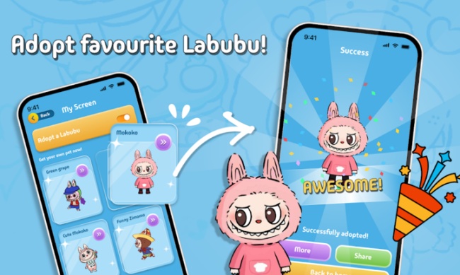 labubu可爱桌面壁纸