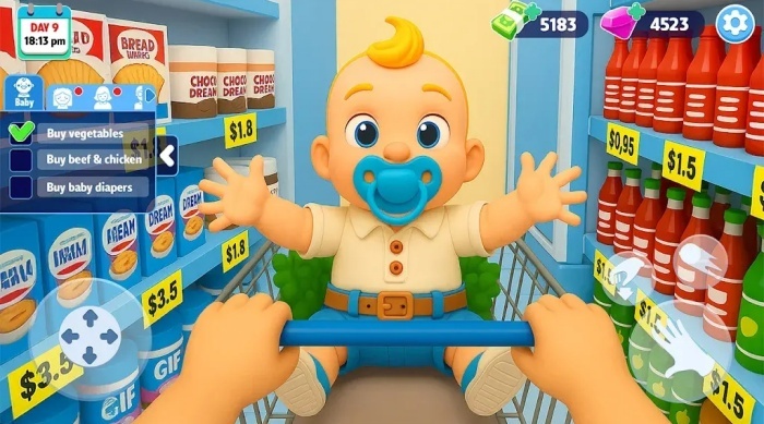 妈妈生活模拟器伊甸园游戏