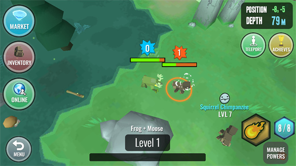 動物融合模擬器