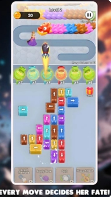 积木拼图拯救女孩游戏