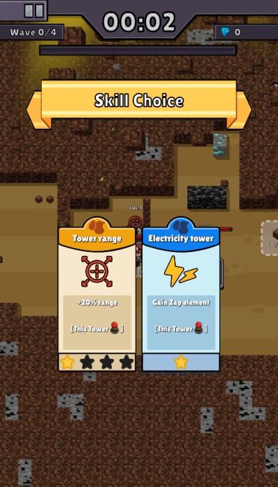 挖掘与防御游戏