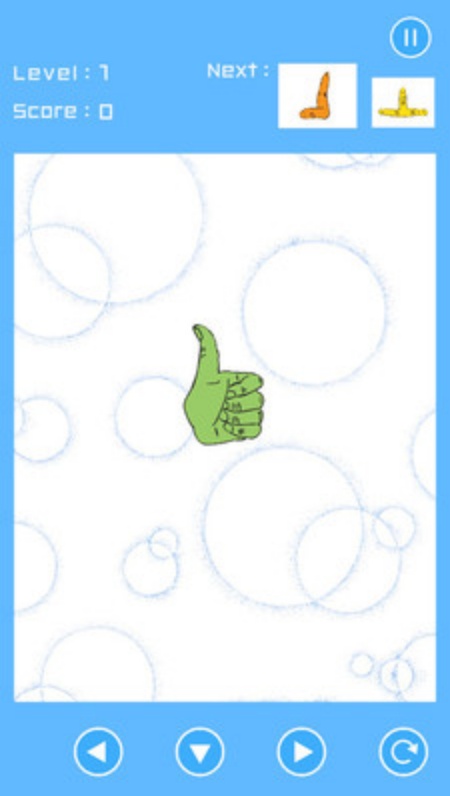 手手俄罗斯方块游戏