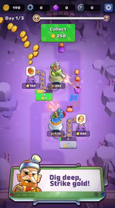 贪婪的防御者放置塔防游戏