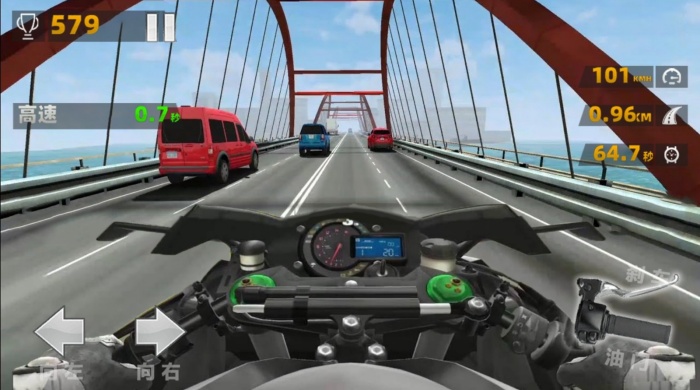 狂飙摩托驾驶游戏