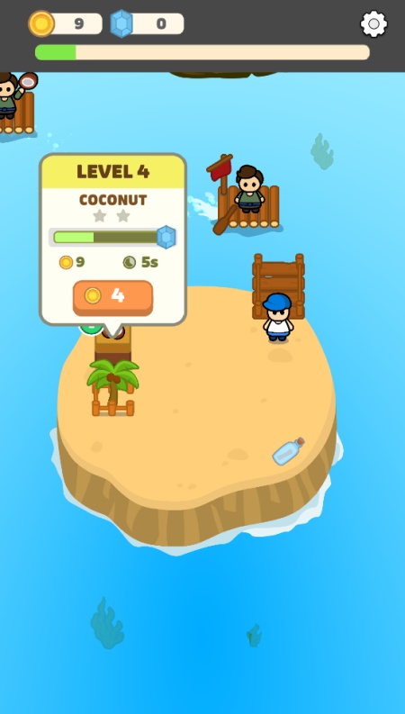 闲置椰子岛小游戏