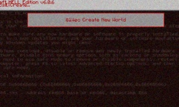 我的世界恐怖版