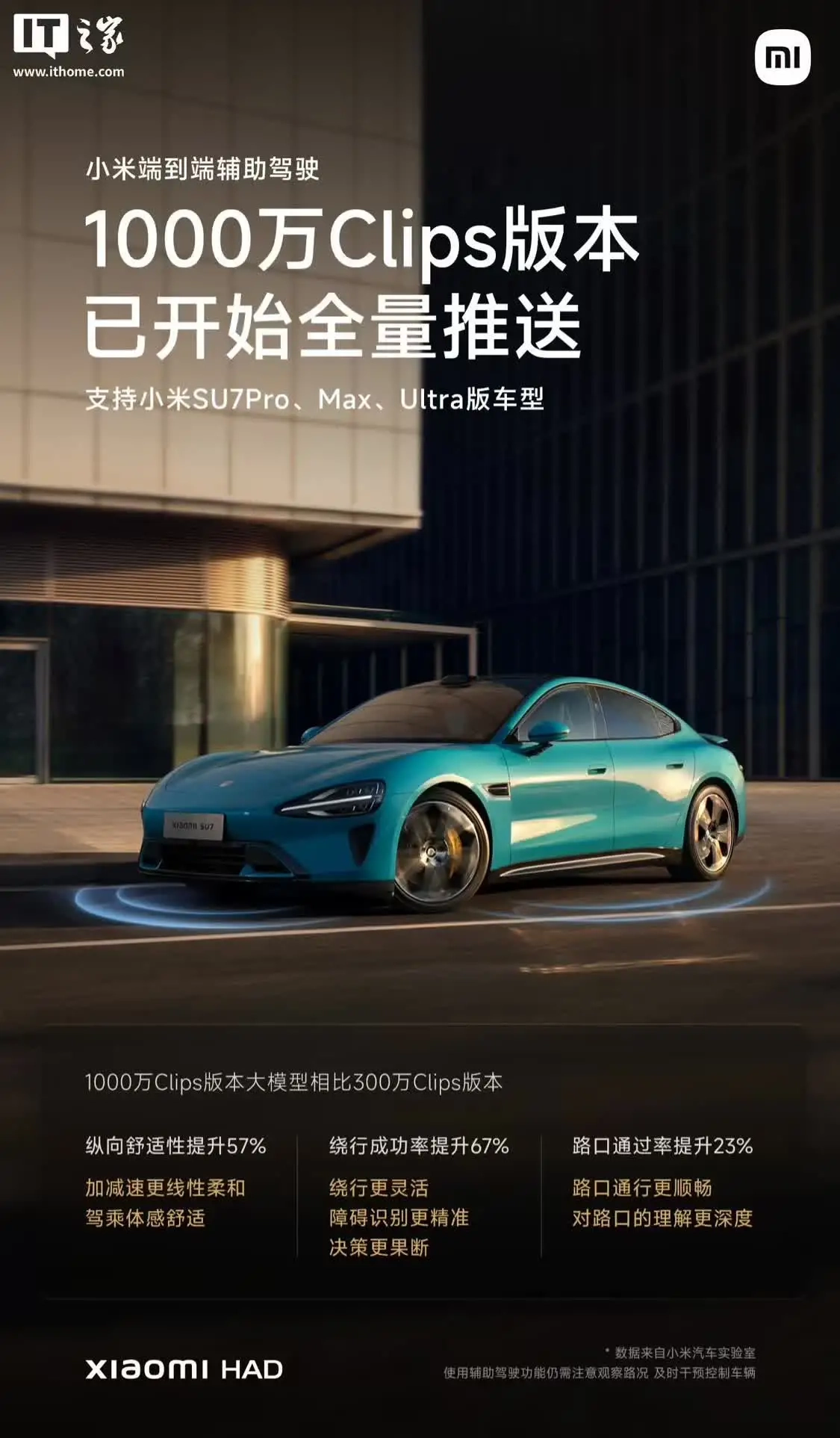 有消息透露，小米汽车的部分线下门店即将推出端到端辅助驾驶体验服务，用户在体验过程中可实现全程无需手动接管车辆。