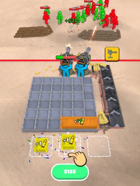 弹药狂热塔炮防御游戏