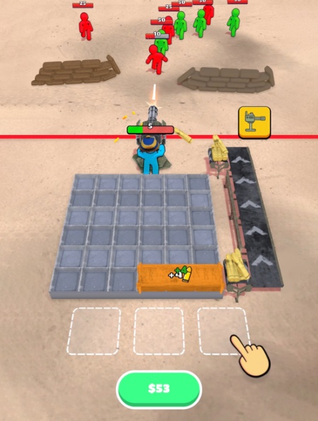 弹药狂热塔炮防御游戏