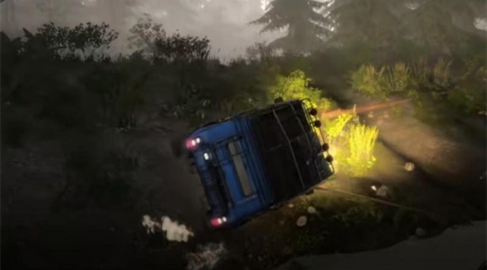 泥泞奔驰旋转轮胎游戏