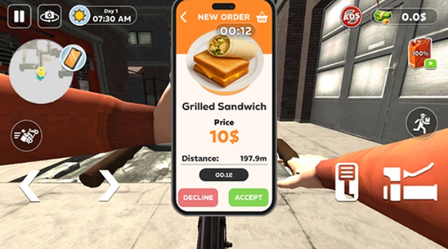 送货到黎明游戏