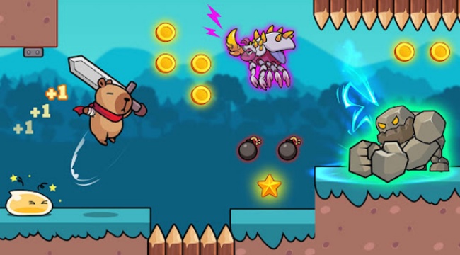 水豚的世界超级奔跑游戏