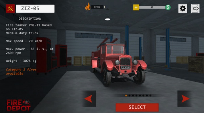 消防局模拟器游戏(Fire Depot)