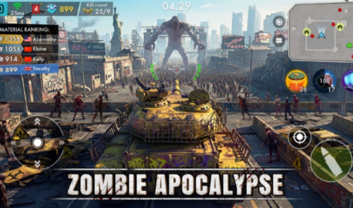 末日坦克僵尸PVP乱斗游戏