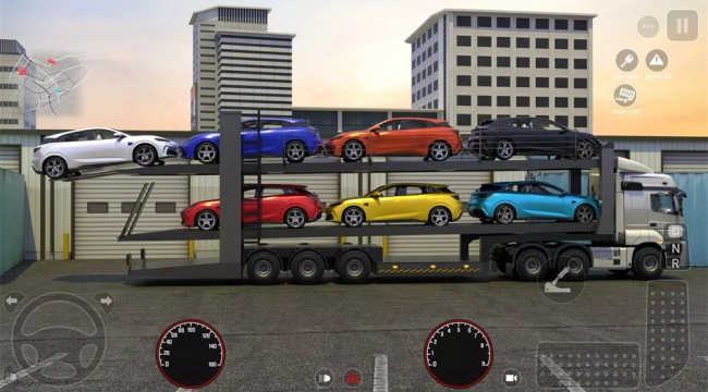 运输卡车模拟器游戏