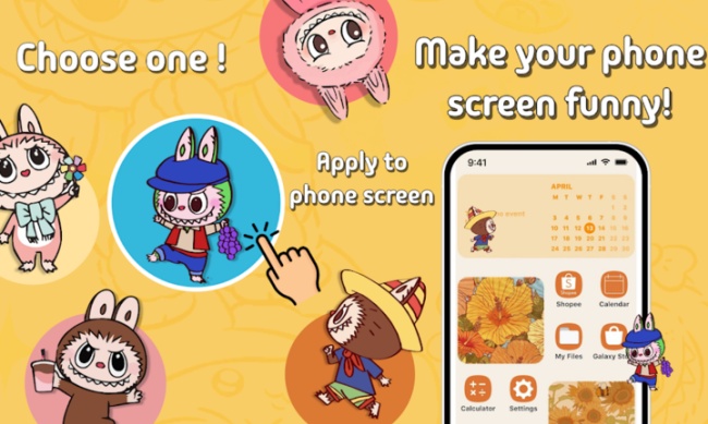 labubu可爱桌面壁纸