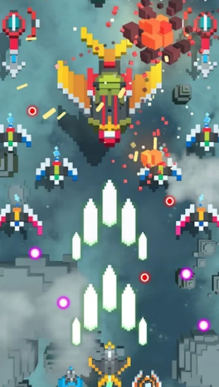 天空之翼像素战士游戏