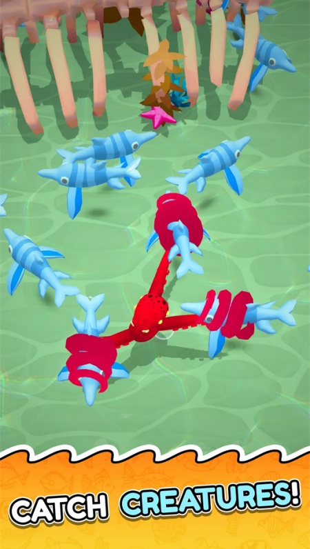 章鱼入侵进食与进化游戏