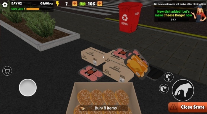 我的汉堡屋模拟器游戏