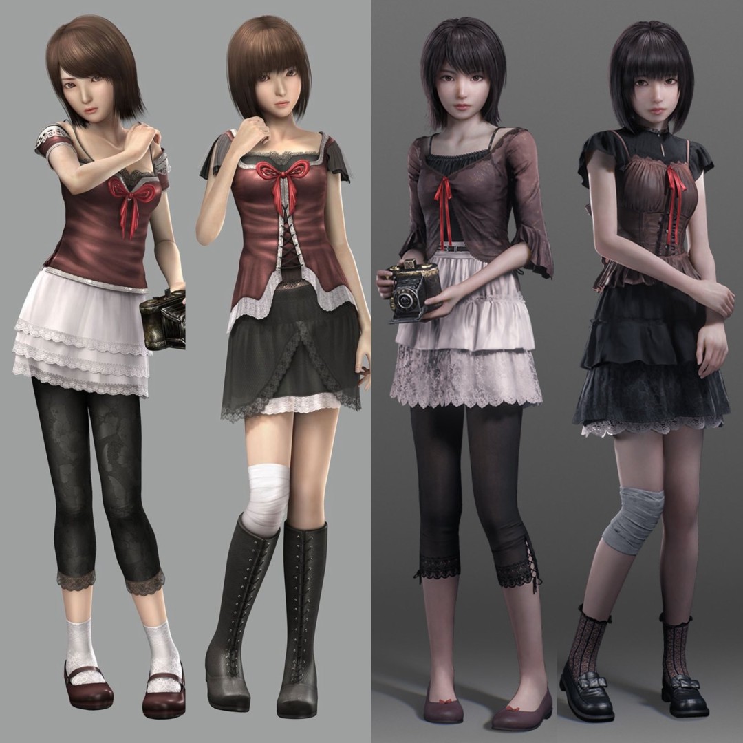 《零：红蝶》新老模型对照 双子姐妹全新面貌两极评价